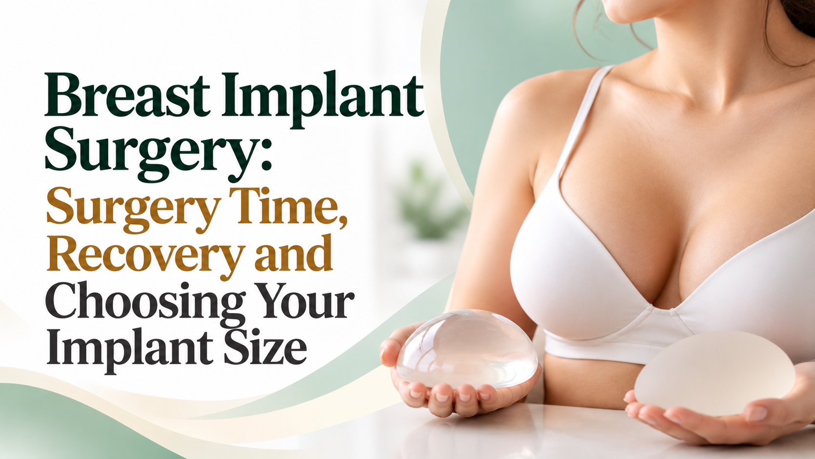 Breast Implant Surgery: Surgery Time, Recovery and Choosing Your Implant Size  